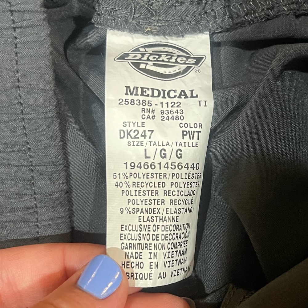 Dickies Medical Scrub Jogger Pants - Set of 4 - Picture 5 of 6